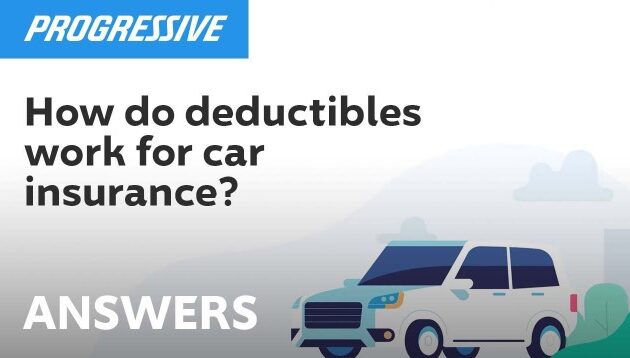 How do car insurance deductibles work