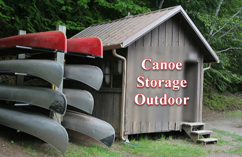 canoe storage