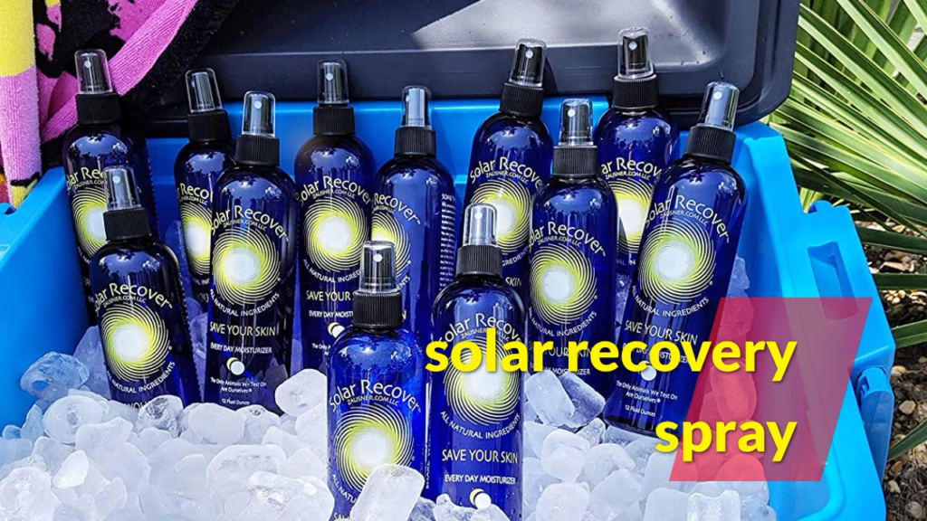 solar recovery spray